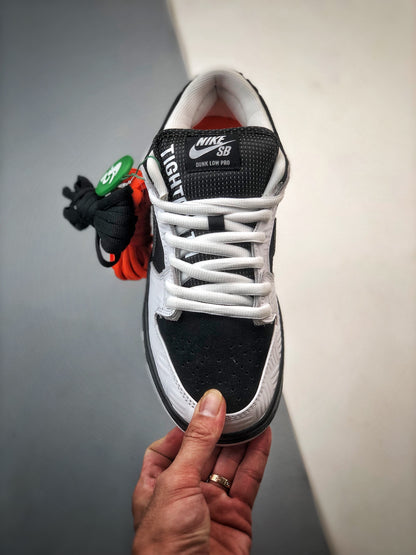 TIGHTBOOTH × Nike SB Dunk Low "White/Black"