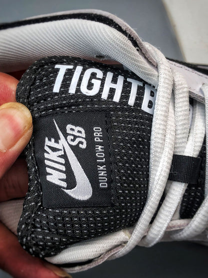 TIGHTBOOTH × Nike SB Dunk Low "White/Black"