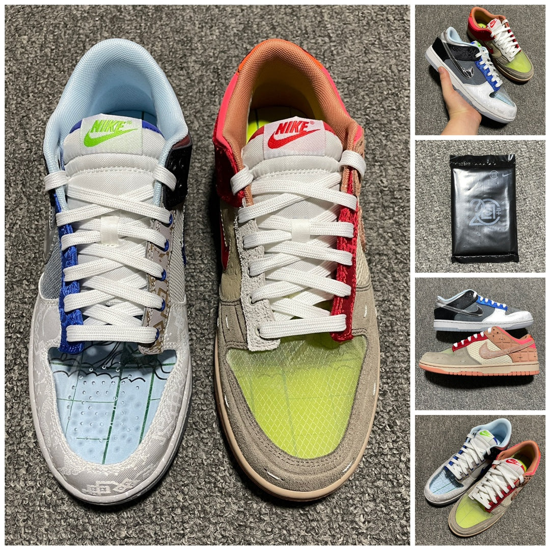 CLOT × Nike Dunk Low SP "What The CLOT"