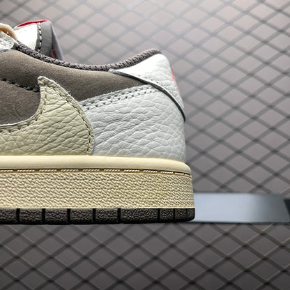 Travis Scott x Nike PS Air Jordan 1 Low "Reverse Mocha/Sail and Ridgerock"(Kids)