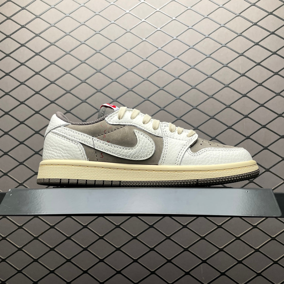 Travis Scott x Nike PS Air Jordan 1 Low "Reverse Mocha/Sail and Ridgerock"(Kids)
