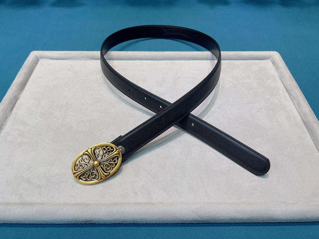 Chrome Hearts Small 2.5cm Belt Series