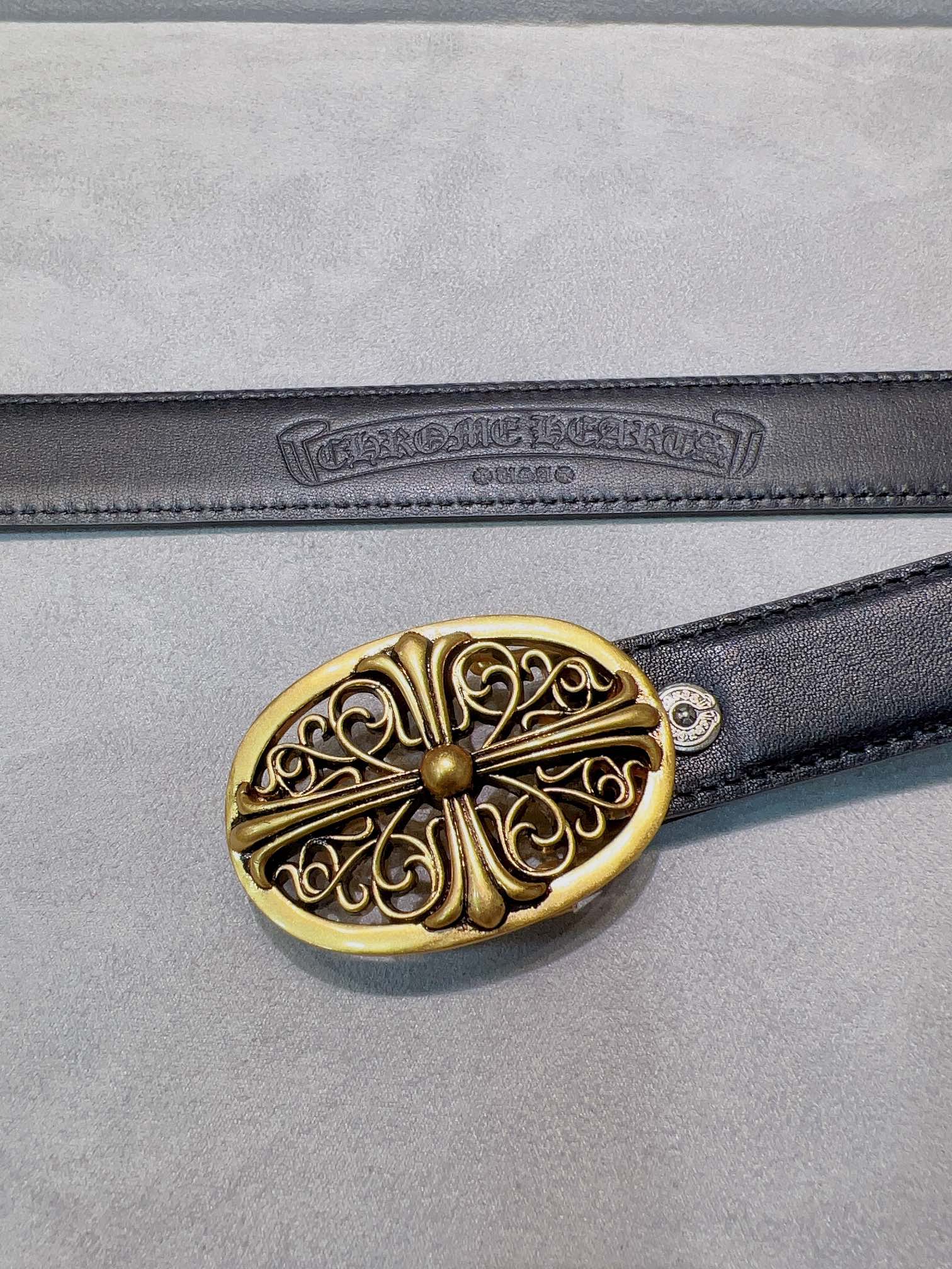 Chrome Hearts Small 2.5cm Belt Series