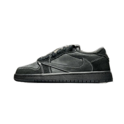 Travis Scott × Nike Air Jordan 1 Low OG SP-T "Black/Dark Mocha" (Kids)