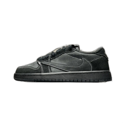 Travis Scott × Nike Air Jordan 1 Low OG SP-T "Black/Dark Mocha" (Kids)