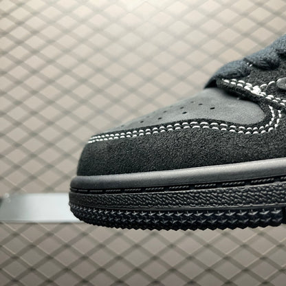 Travis Scott × Nike Air Jordan 1 Low OG SP-T "Black/Dark Mocha" (Kids)