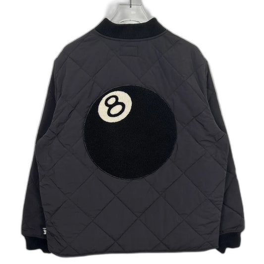 Stussy 8 Ball Quilted Liner Jacket Brown