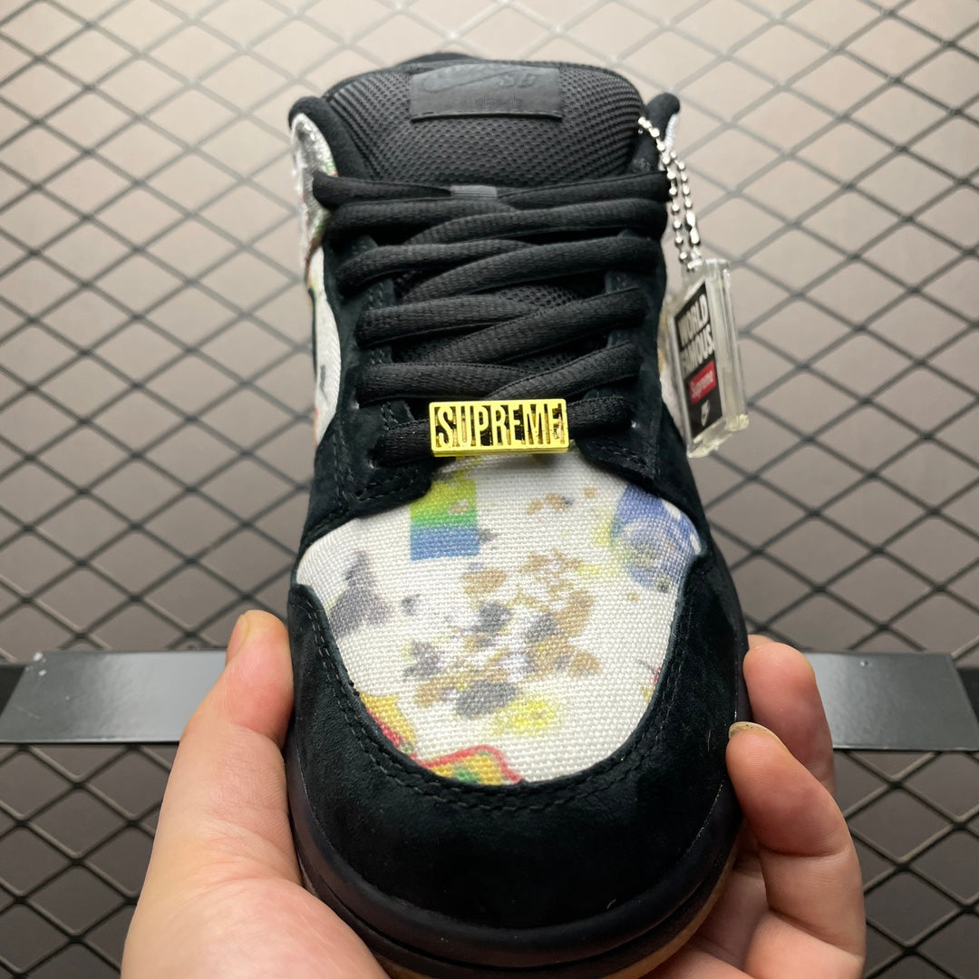 Supreme × Nike SB Dunk Low "Rammellzee"