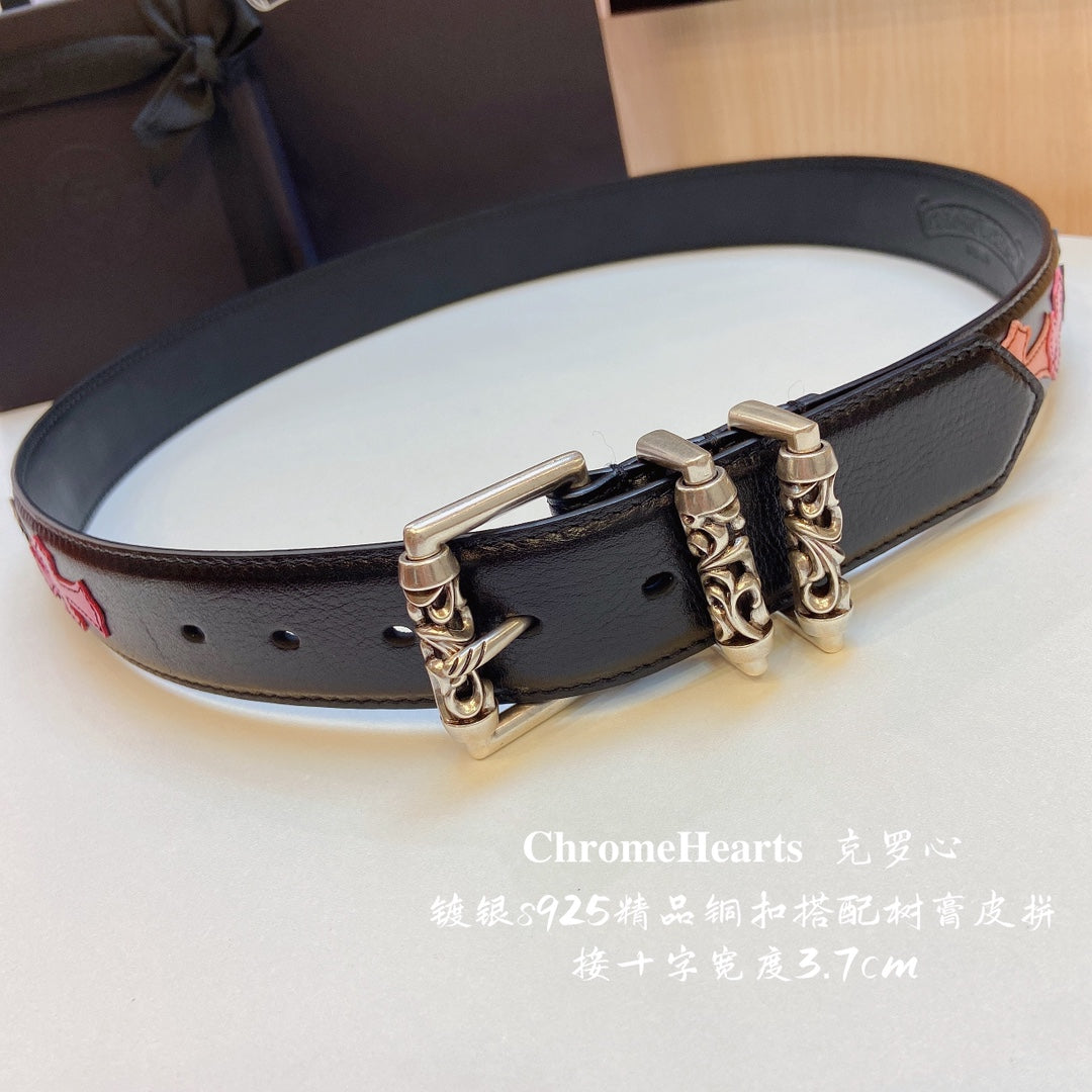 Chrome Heart Vine Pillar Belt