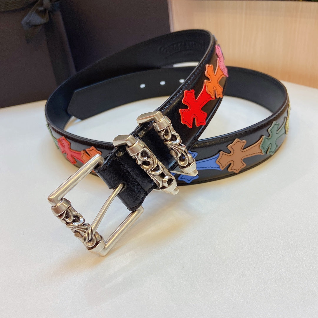 Chrome Heart Vine Pillar Belt