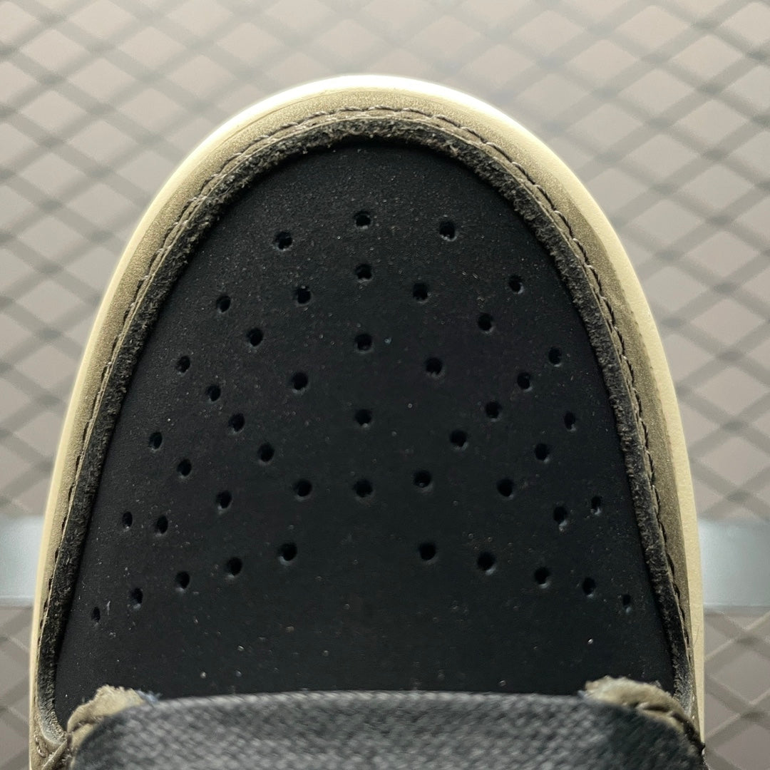 (Kids) Travis Scott × Nike Air Jordan 1 Low OG SP-T "Black/Dark Mocha"