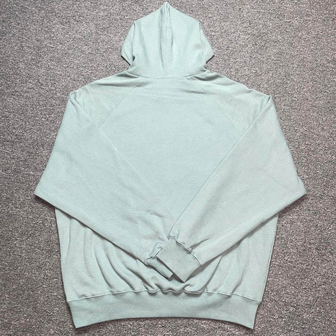 Fear of God Essentials SS23 Waffle Raglan Hoodie 'Sycamore'