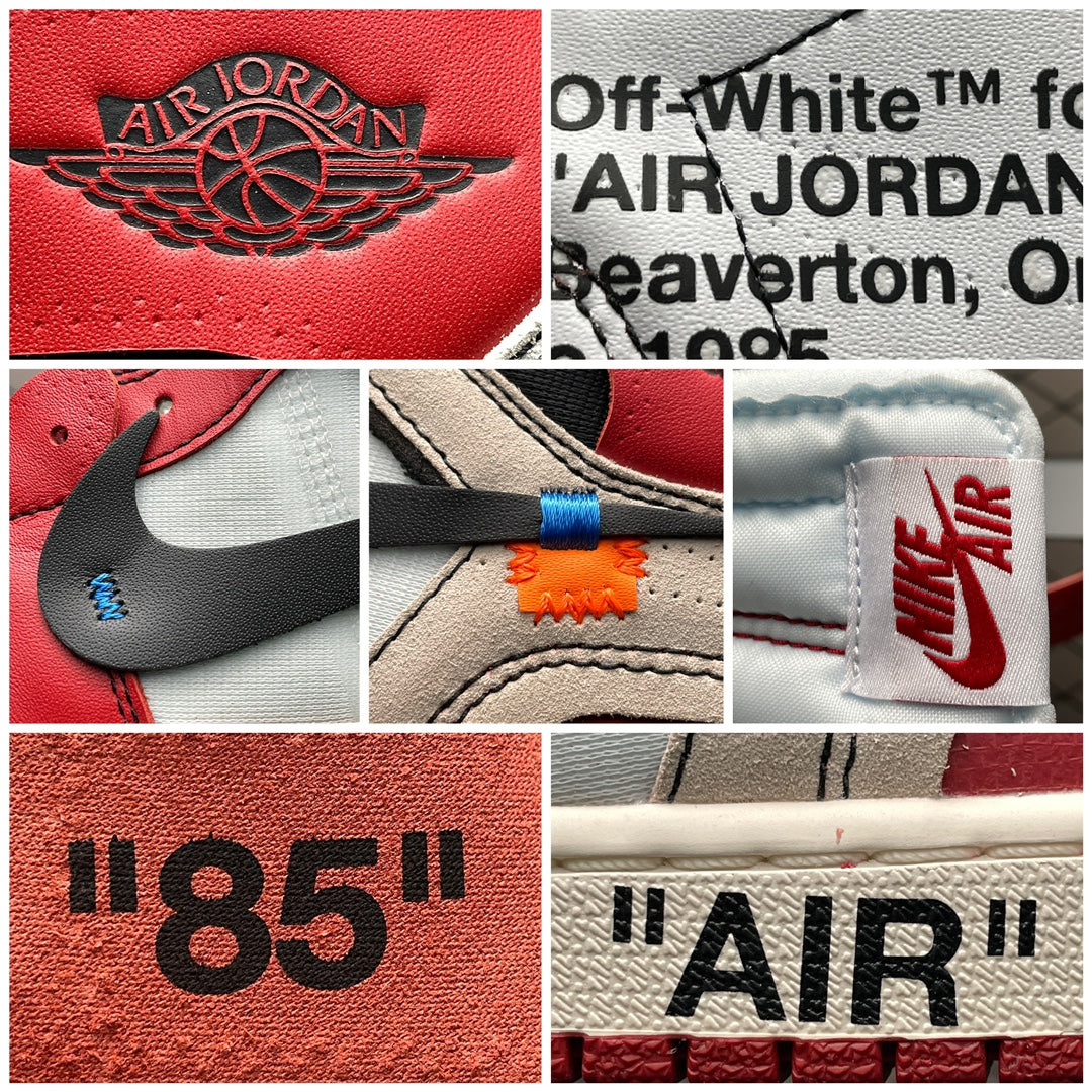 Off-White × Nike Air Jordan 1 Retro High The Ten "Chicago"