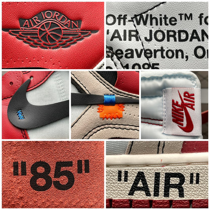 Off-White × Nike Air Jordan 1 Retro High The Ten "Chicago"