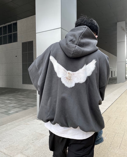 Yeezy Gap Engineered by Balenciaga SS22 Dove Hoodie 'Dark Grey'Yeezy Gap