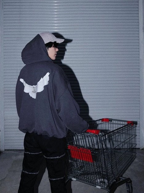 Yeezy Gap Engineered by Balenciaga SS22 Dove Hoodie 'Dark Grey'Yeezy Gap