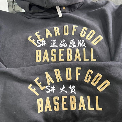 Fear of God Baseball Black FG50046FLC-001