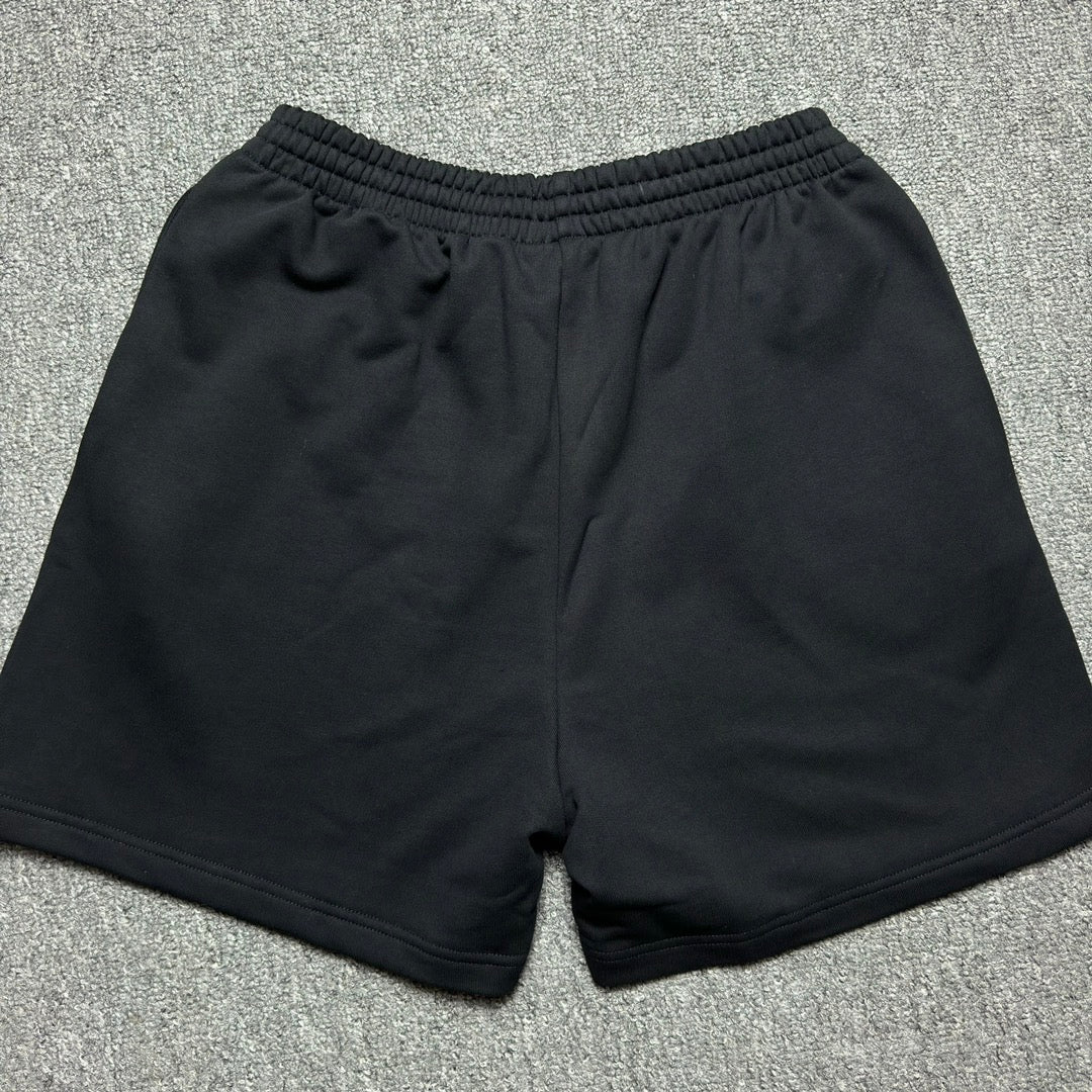 BALENCIAGA Double circle embroidered shorts