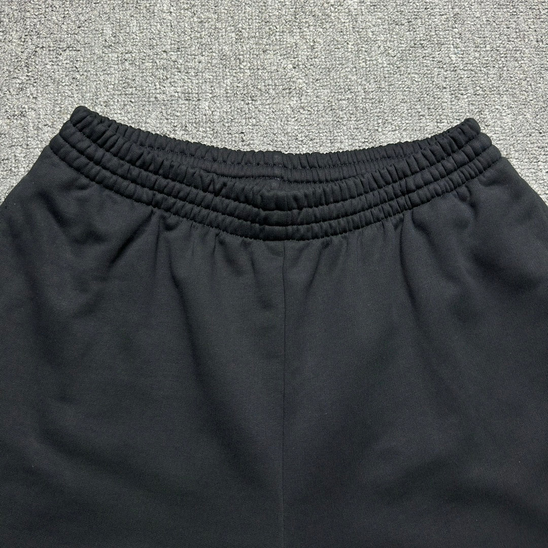 BALENCIAGA Double circle embroidered shorts