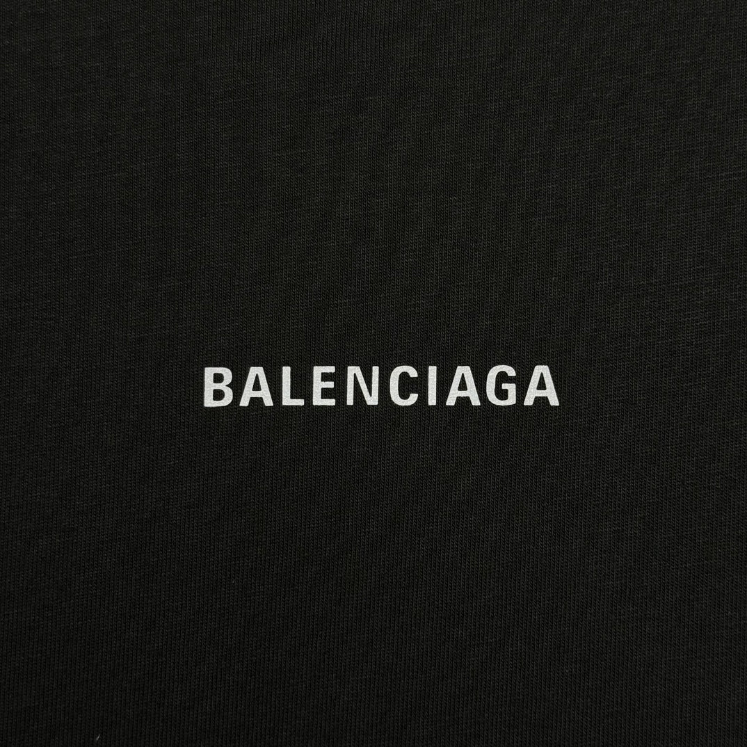 BALENCIAGA Glowing Letters T-shirt