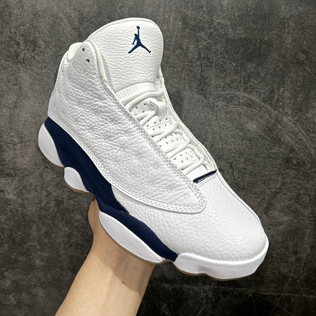 Nike Air Jordan 13 Retro "White and Midnight Navy"