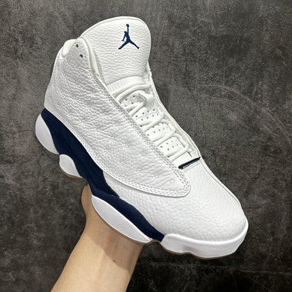 Nike Air Jordan 13 Retro "White and Midnight Navy"