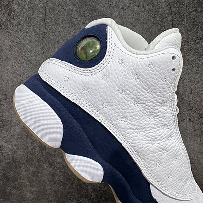 Nike Air Jordan 13 Retro "White and Midnight Navy"