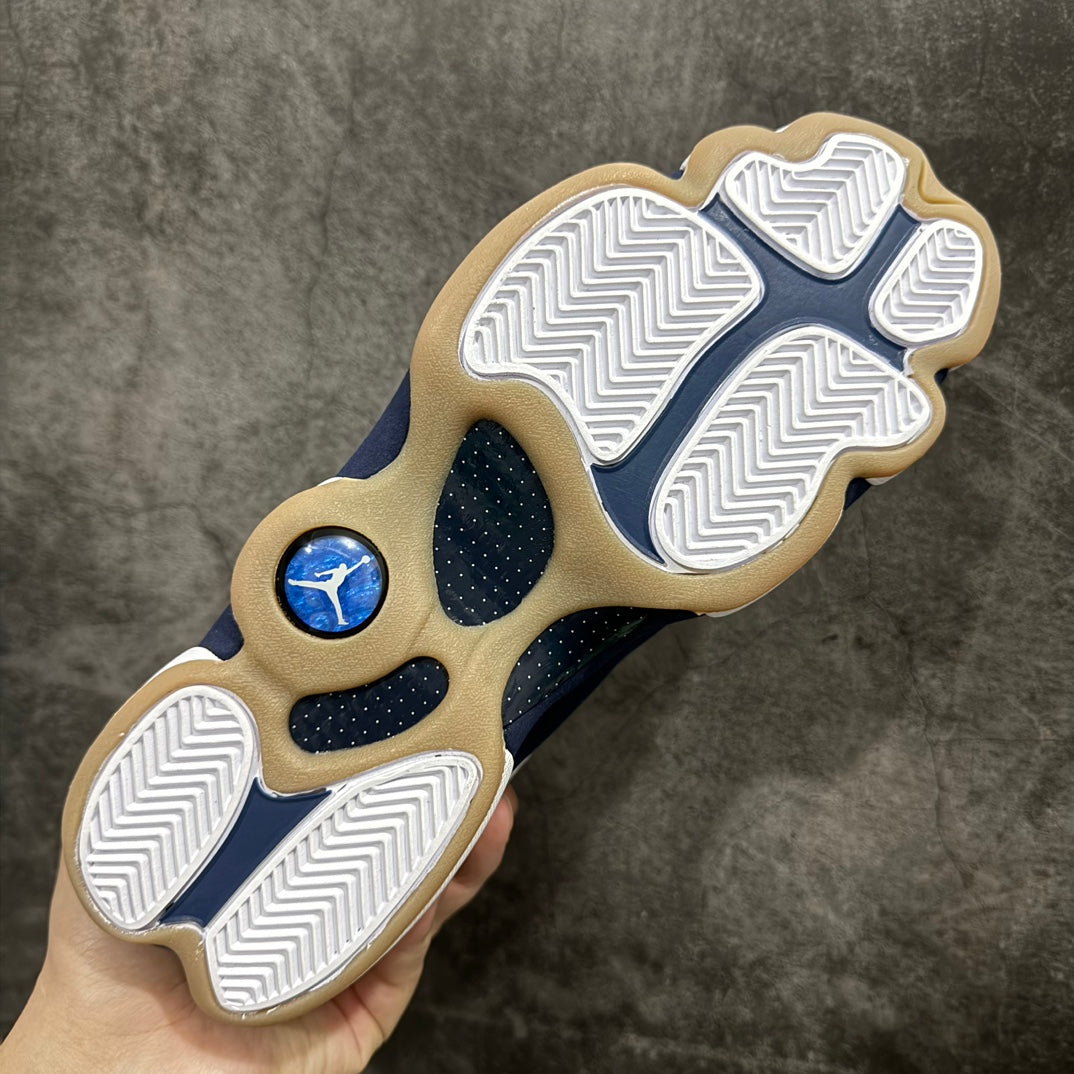 Nike Air Jordan 13 Retro "White and Midnight Navy"