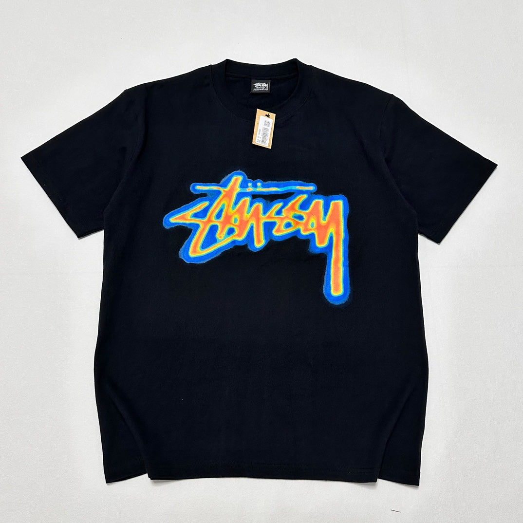 Stussy Thermal Stock Tee Black