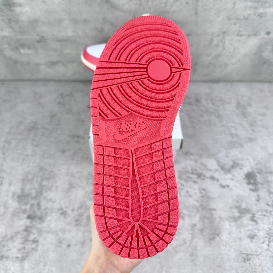 Nike Women's Air Jordan 1 Mid "Strawberries and Cream"
