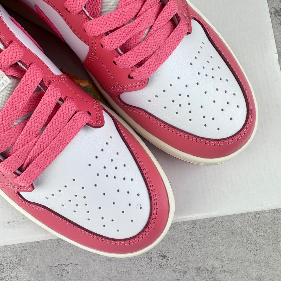 Nike Women's Air Jordan 1 Mid "Strawberries and Cream"