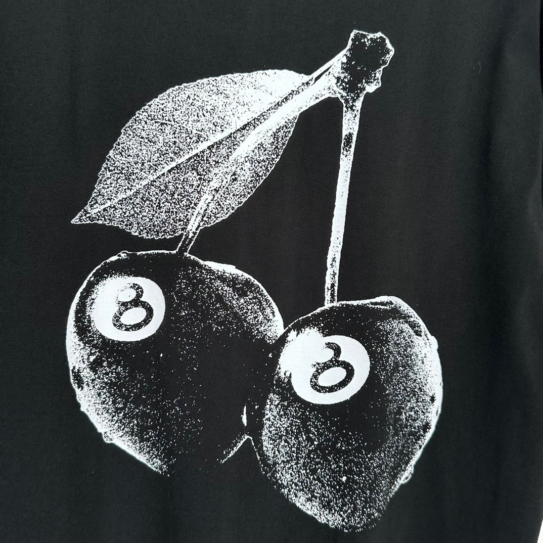 Stussy Cherries Tee Black