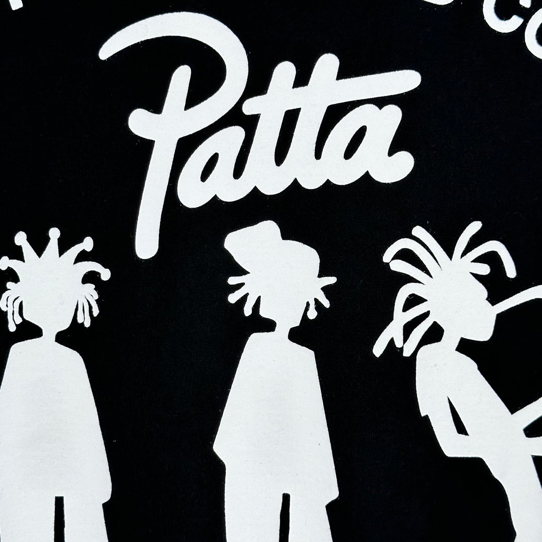 Stussy x Patta Sound Connection Tee Black