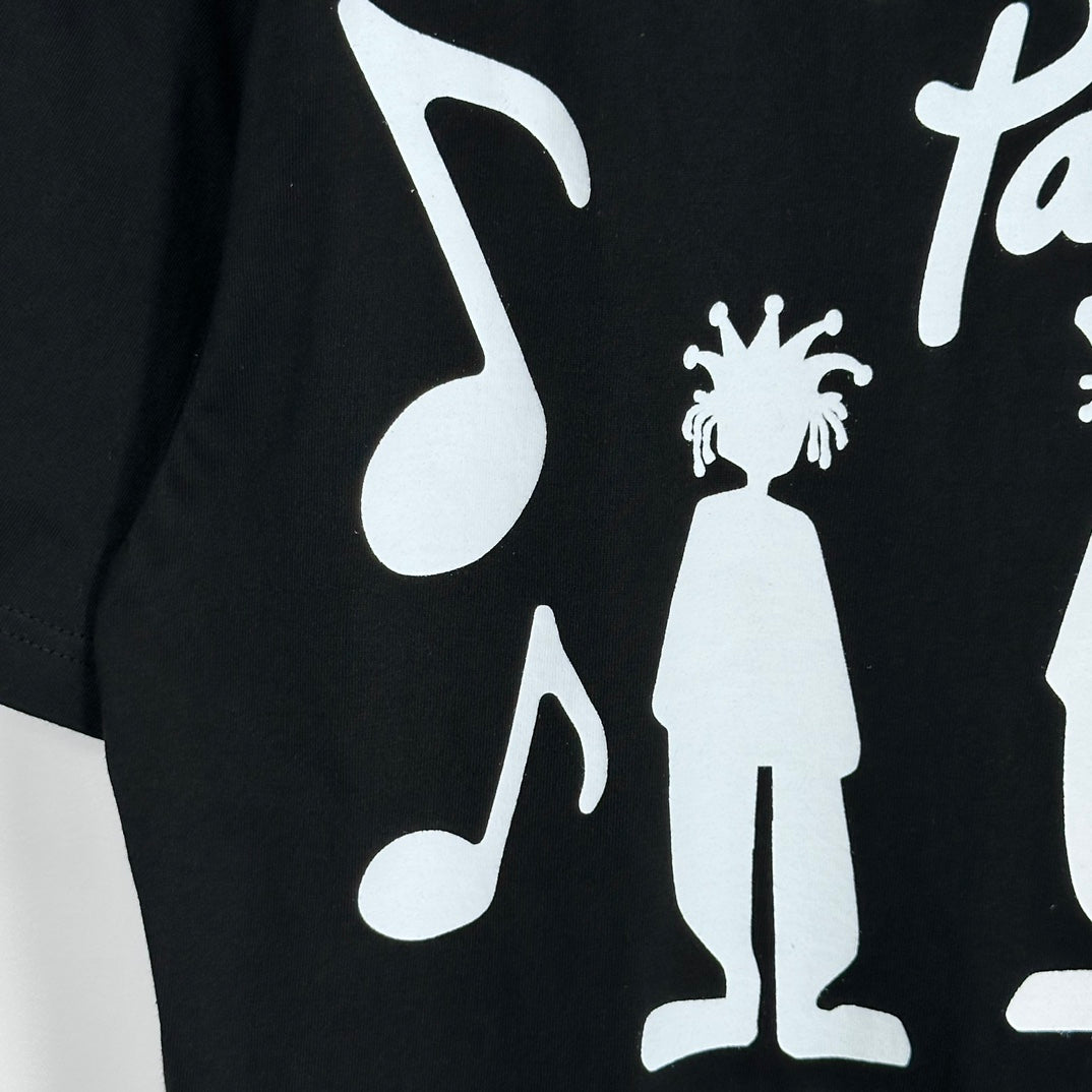 Stussy x Patta Sound Connection Tee Black