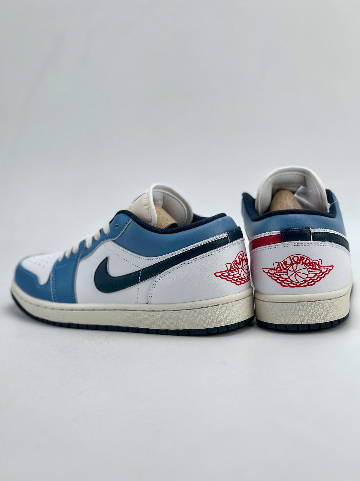 Nike Air Jordan 1 Low "White/Aegean Storm