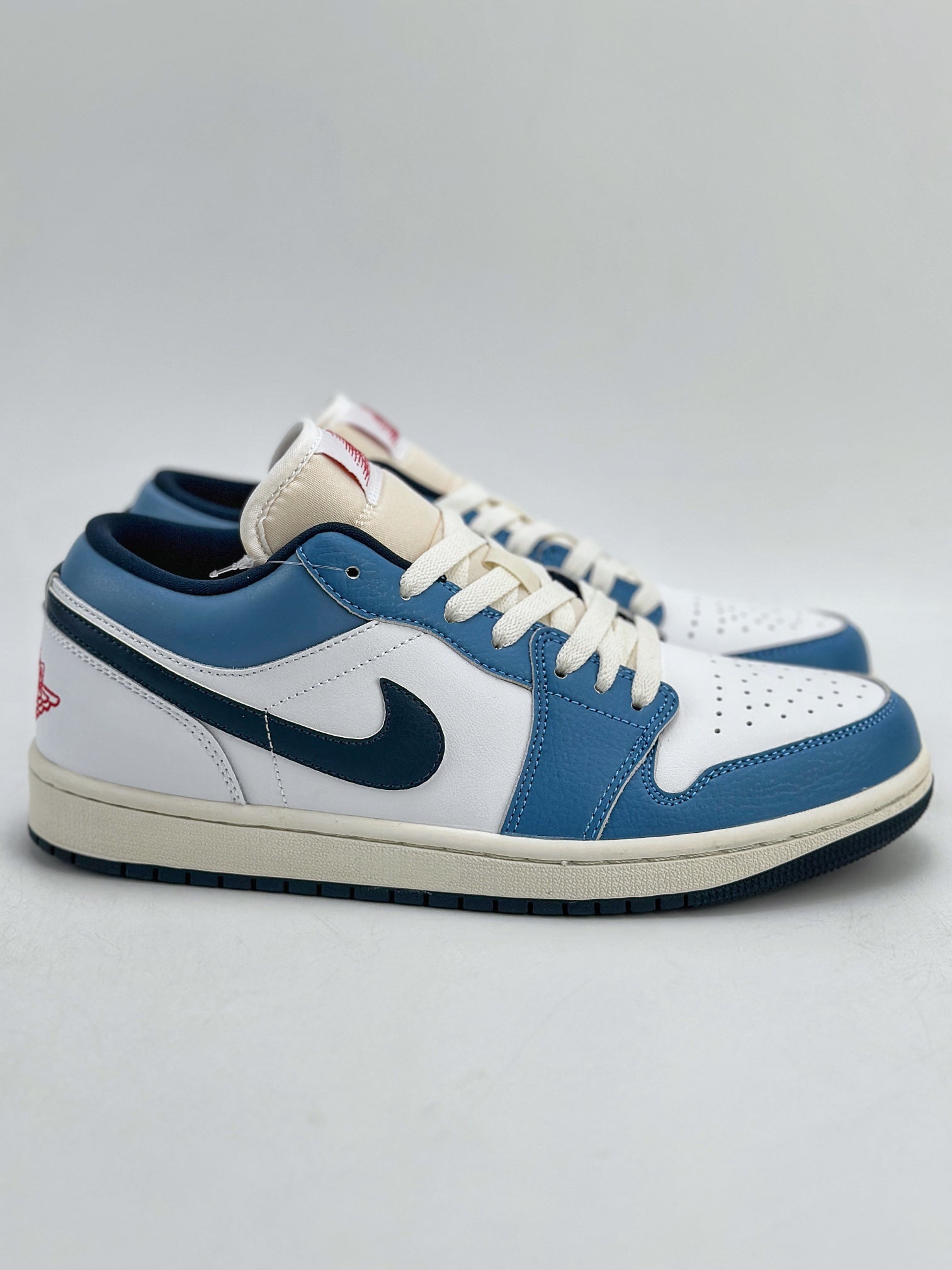 Nike Air Jordan 1 Low "White/Aegean Storm