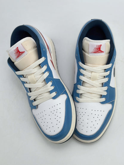 Nike Air Jordan 1 Low "White/Aegean Storm
