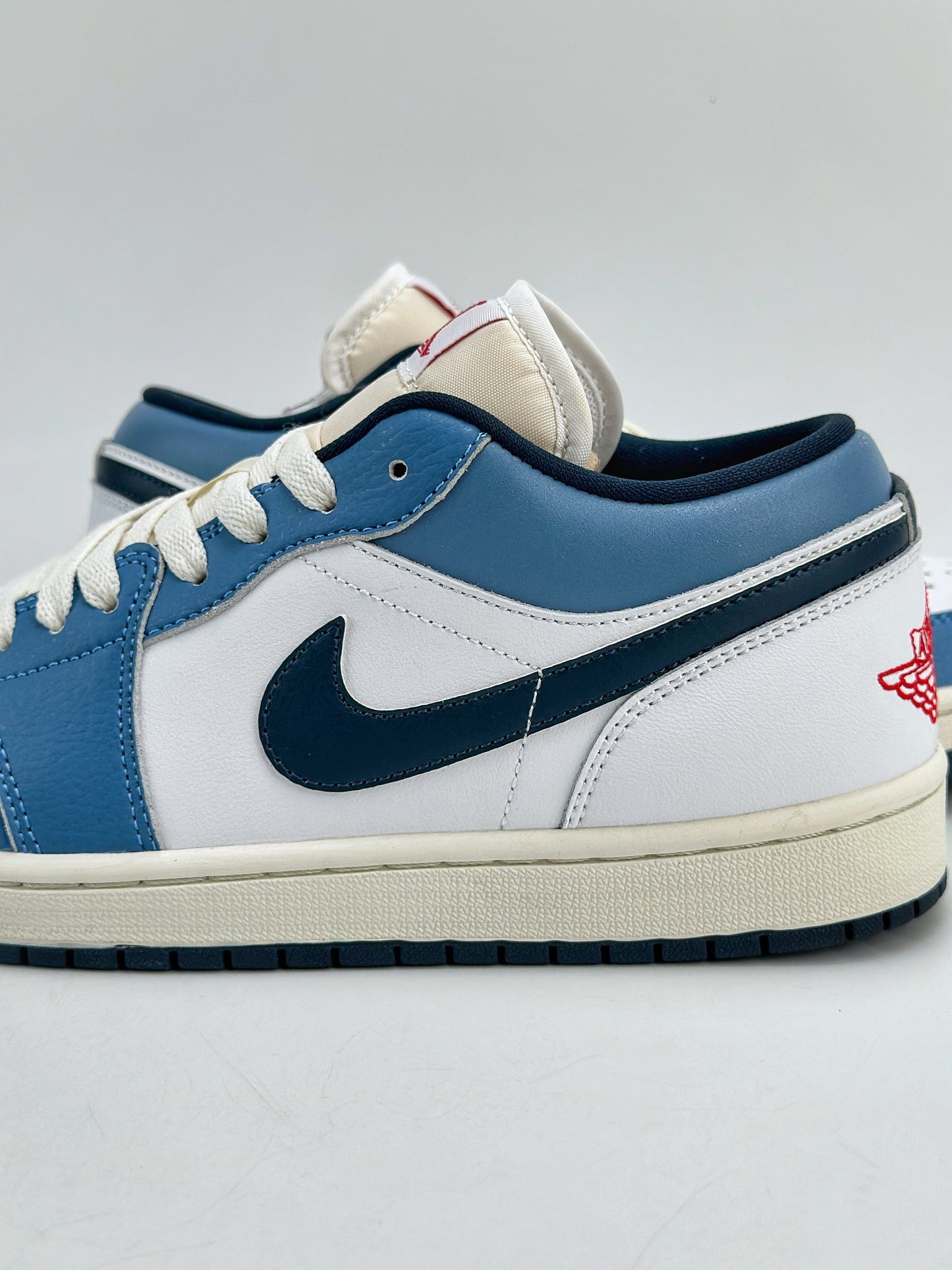 Nike Air Jordan 1 Low "White/Aegean Storm