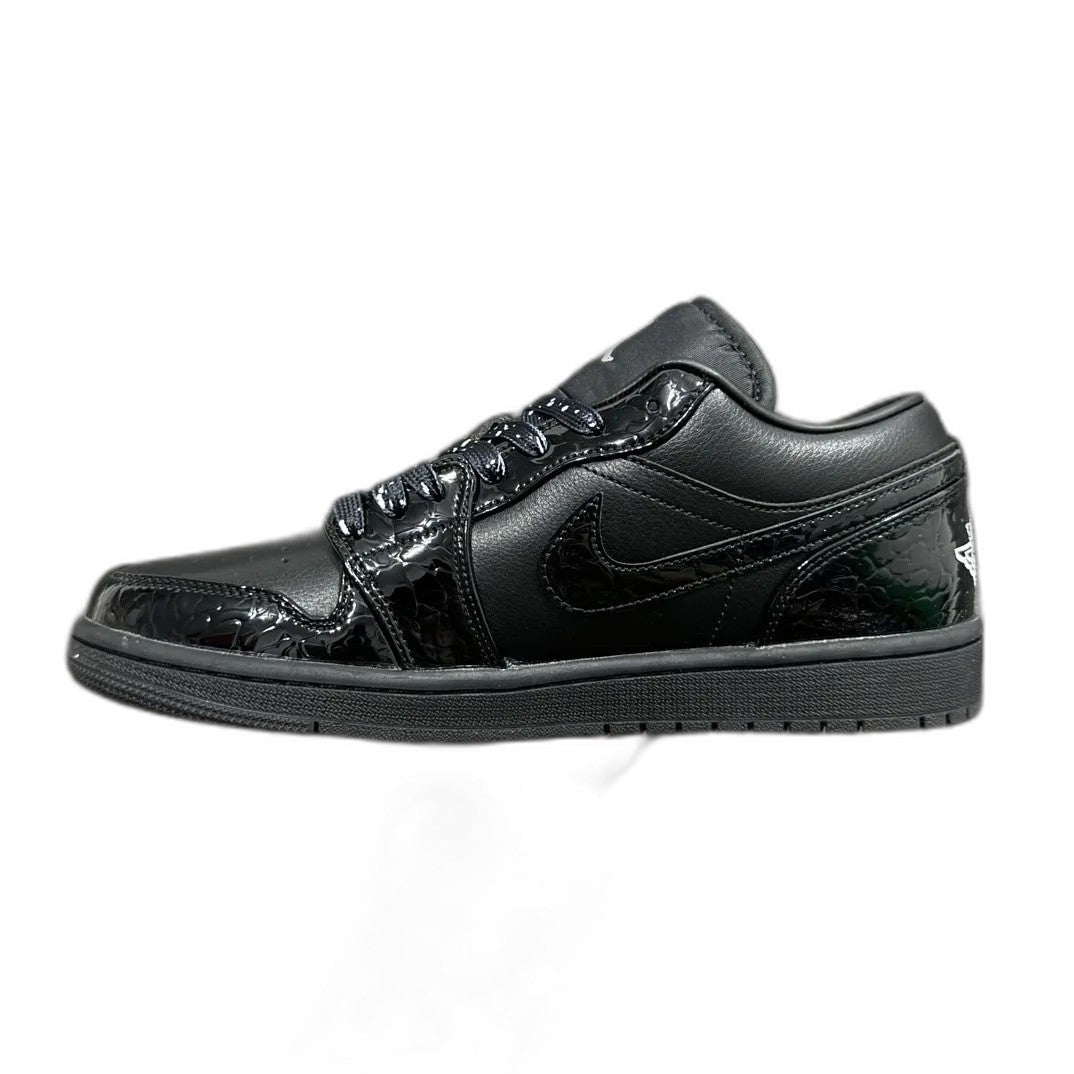 Nike Women's Air Jordan 1 Low SE "Black Croc"