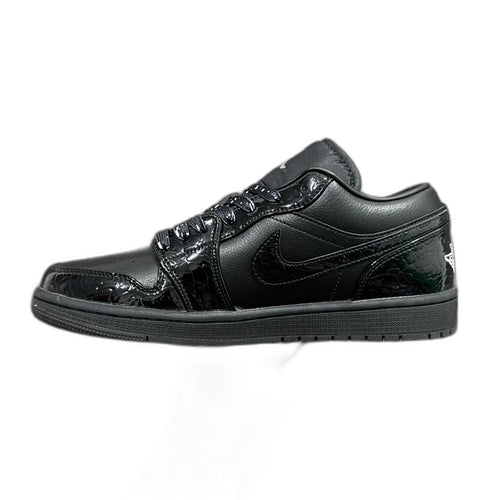 Nike Women's Air Jordan 1 Low SE "Black Croc"