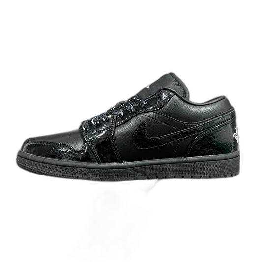 Nike Women's Air Jordan 1 Low SE "Black Croc"