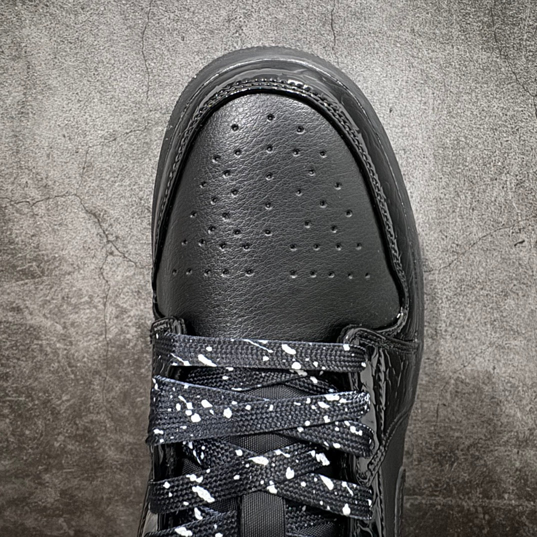 Nike Women's Air Jordan 1 Low SE "Black Croc"
