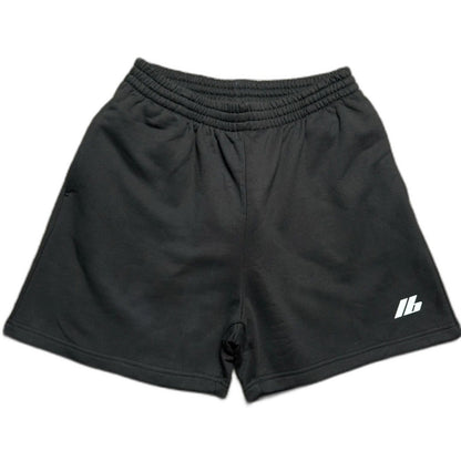 Balenciaga Charcoal Cotton Bermuda Shorts