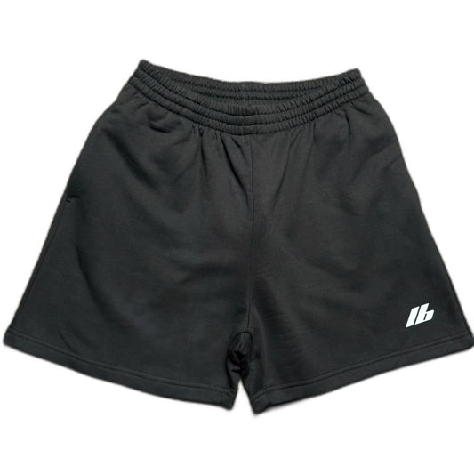 Balenciaga Charcoal Cotton Bermuda Shorts