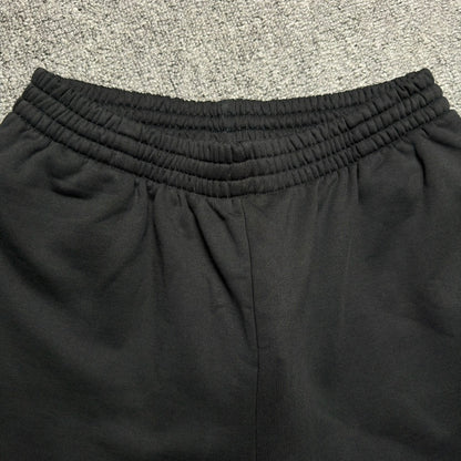 Balenciaga Charcoal Cotton Bermuda Shorts
