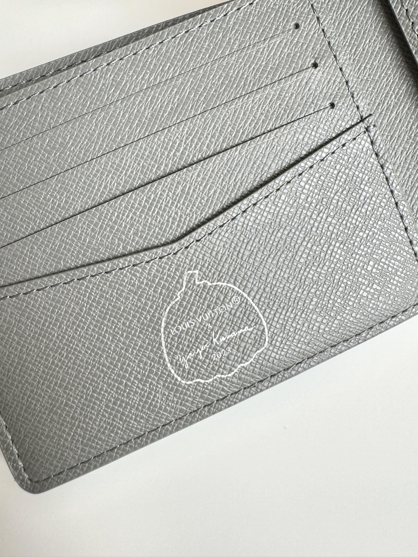 Louis Vuitton x Yayoi Kusama Slender Wallet Monogram Eclipse Reverse Pumpkin