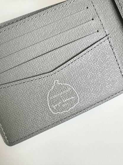 Louis Vuitton x Yayoi Kusama Slender Wallet Monogram Eclipse Reverse Pumpkin