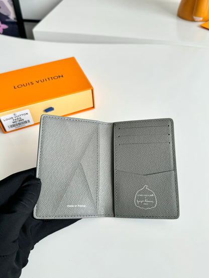 Louis Vuitton x Yayoi Kusama Wallet Monogram Eclipse Reverse Pumpkin