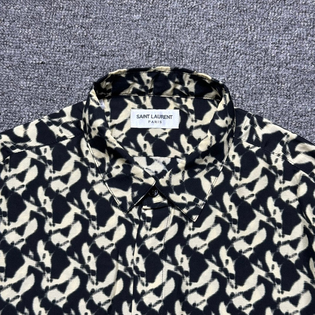 Saint Laurent Eve collar classic shirt