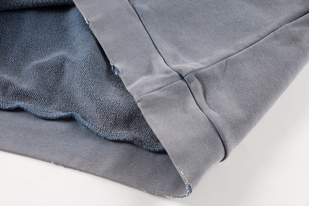 Balenciaga Paris Moon Hoodie Oversized in Blue